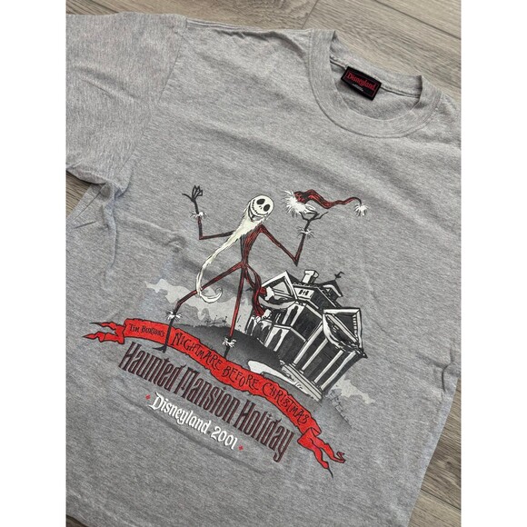 Vintage 90s Walt Disney World Disneyland Nightmare Before Christmas Shirt - sz M